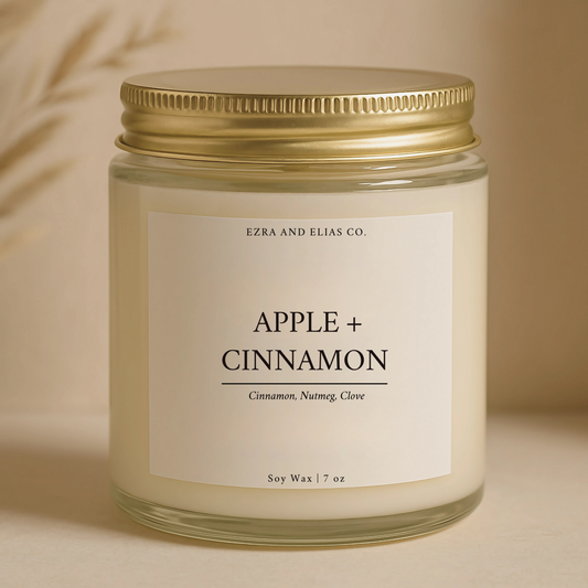 Apple + Cinnamon Soy Candle