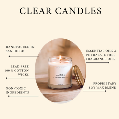 Nutmeg + Pumpkin Soy Candle